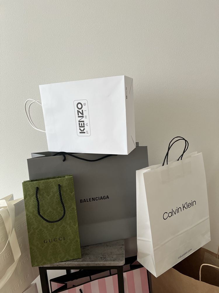 Брендовые пакеты Calvin, Kenzo, Furla, Off Wight, Victoria’s Secret