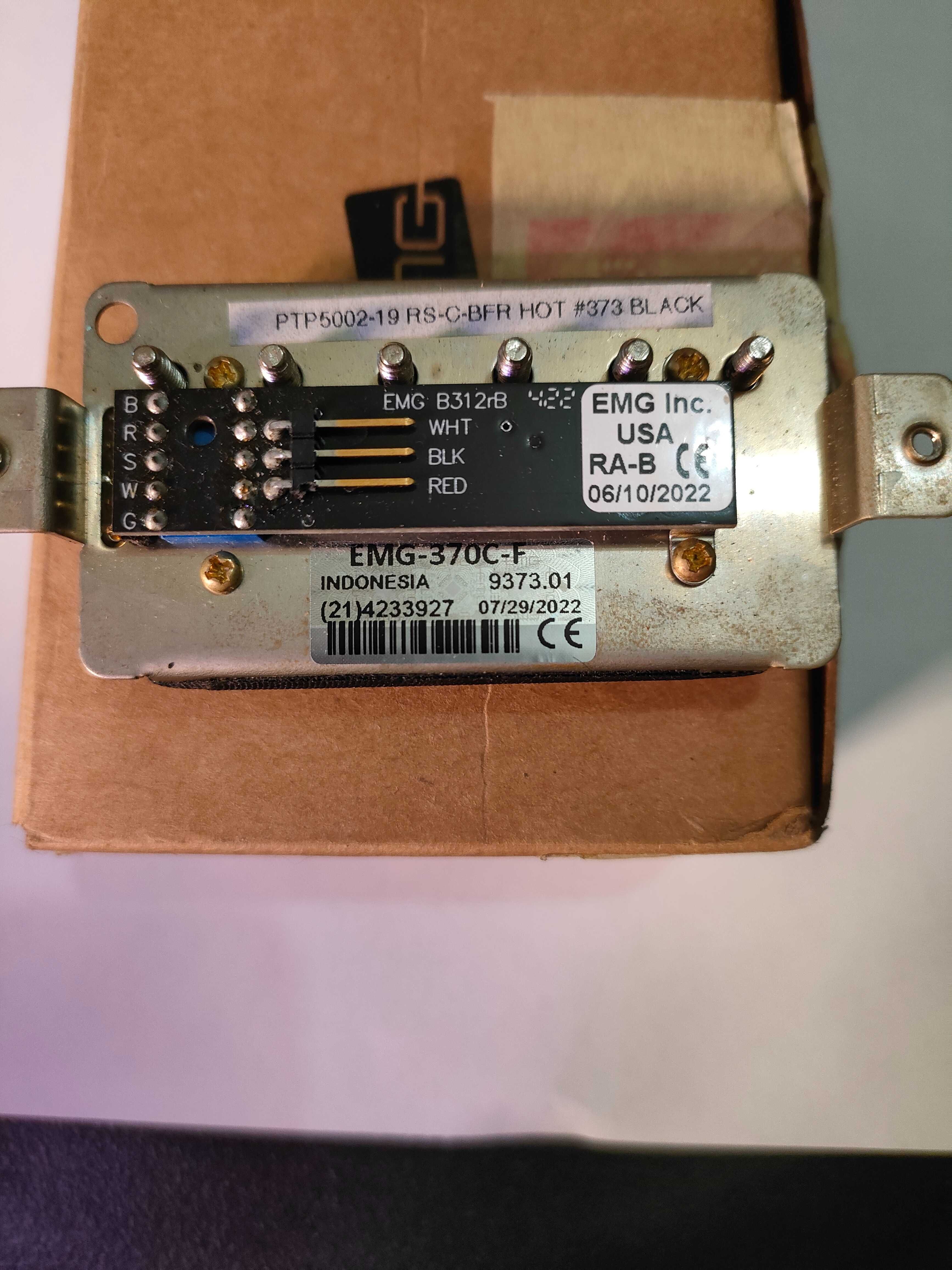 EMG Super77 Bridge, retro active, pickup