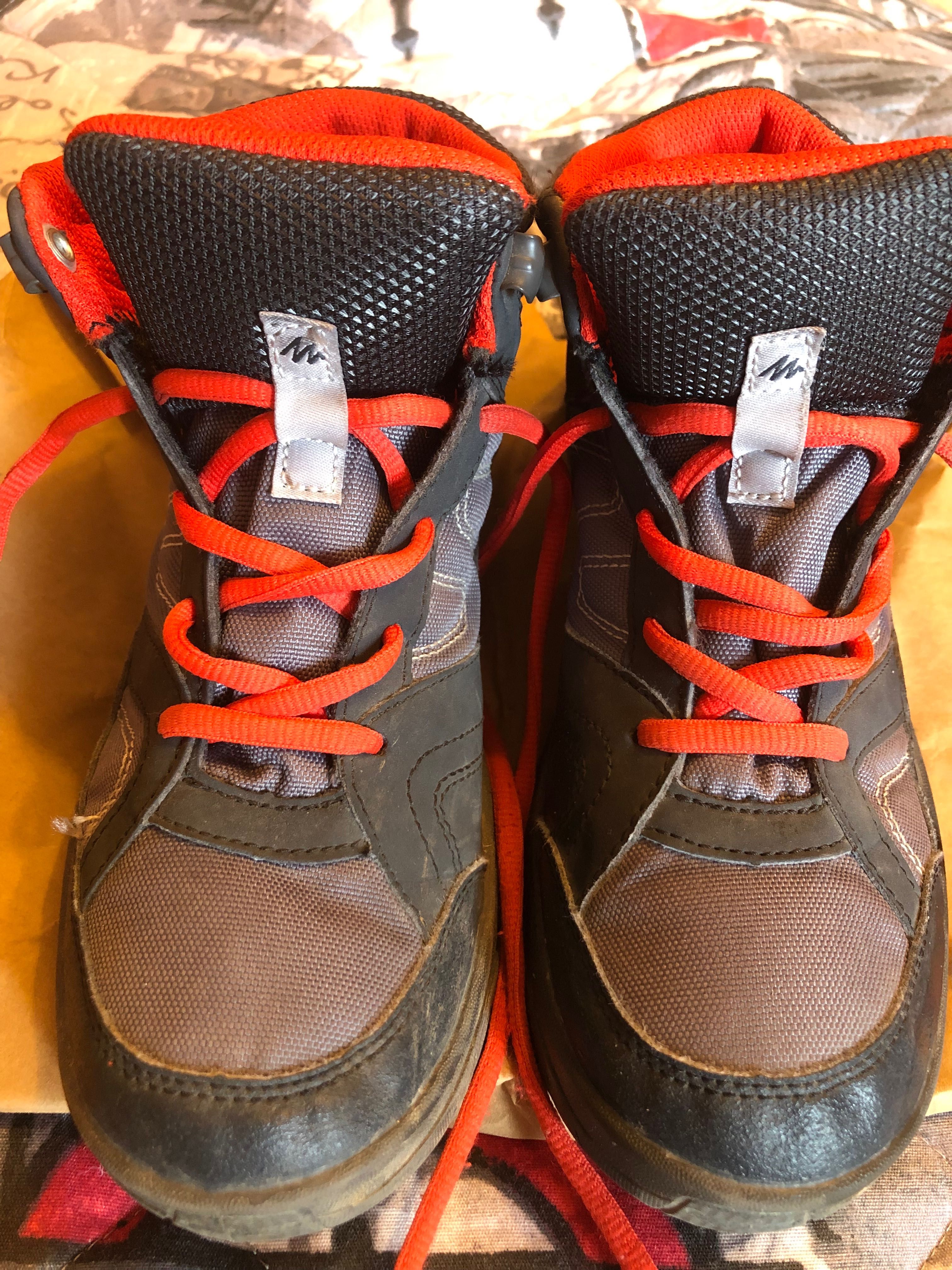 Buty turystyczne trzewiki trekking r. 36 22,5cm Quechua Decathlon