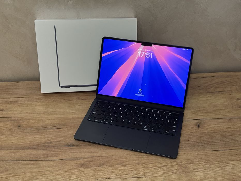 93% АКБ MacBook Air 13 M2 8 256 ГБ 2022 Midnight Гарний стан