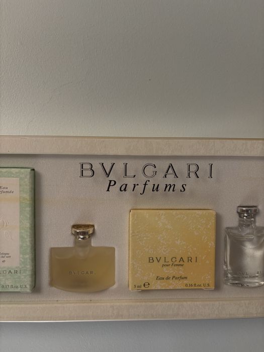 Bvlgari Perfumes Miniatura Vintage