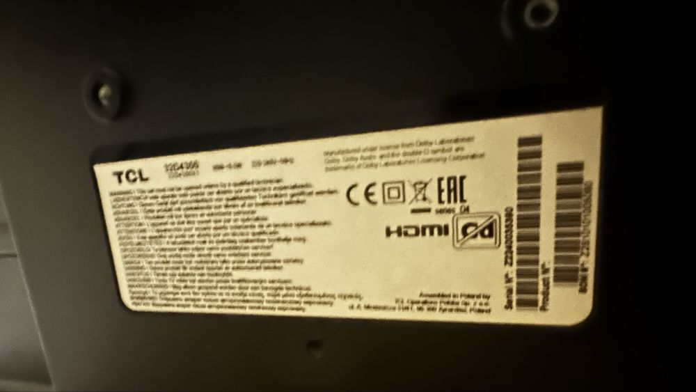 Tv 32 Polegadas (Não é smart, mas tem hdmi)