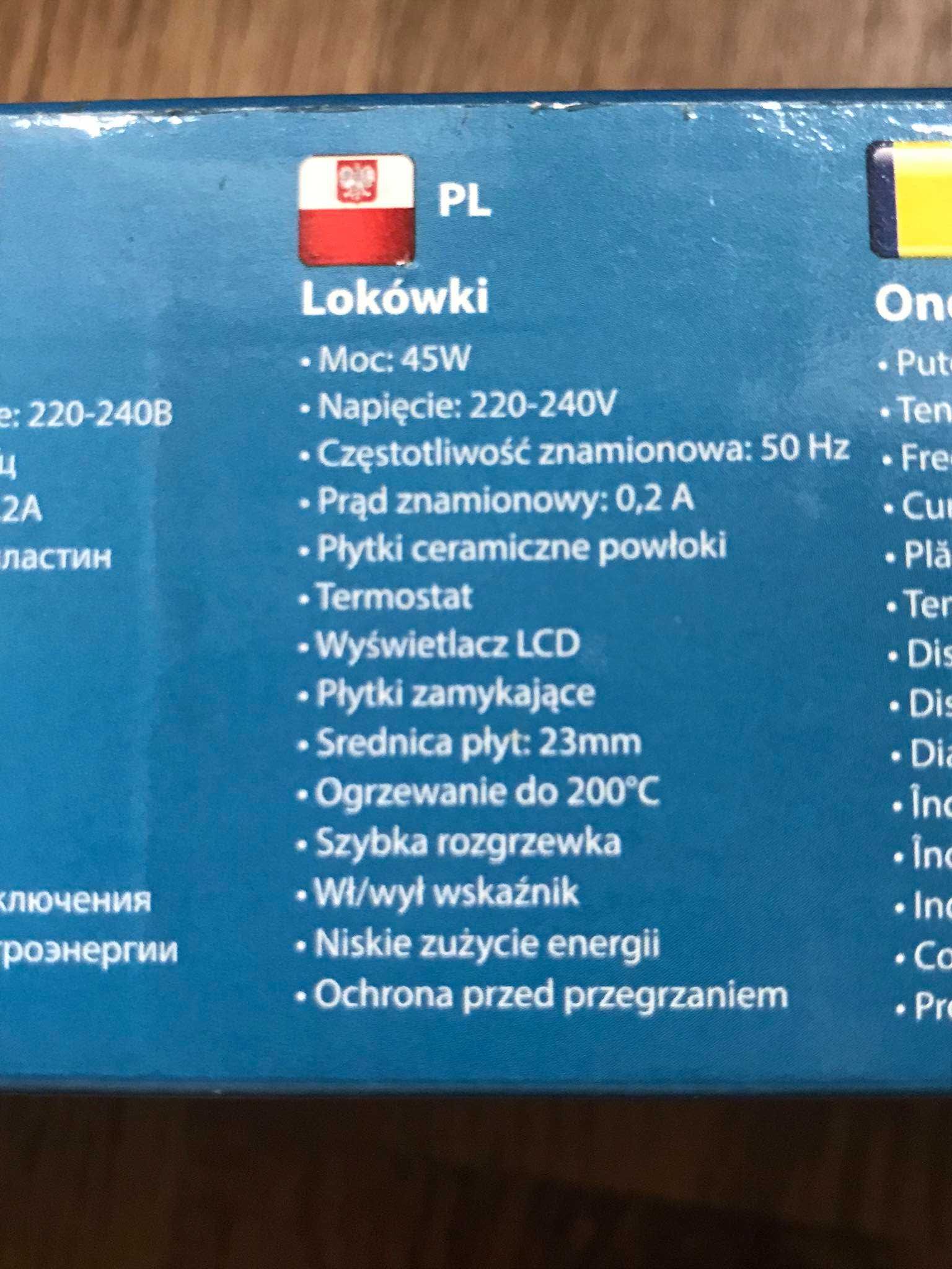 Prostownico-lokówka