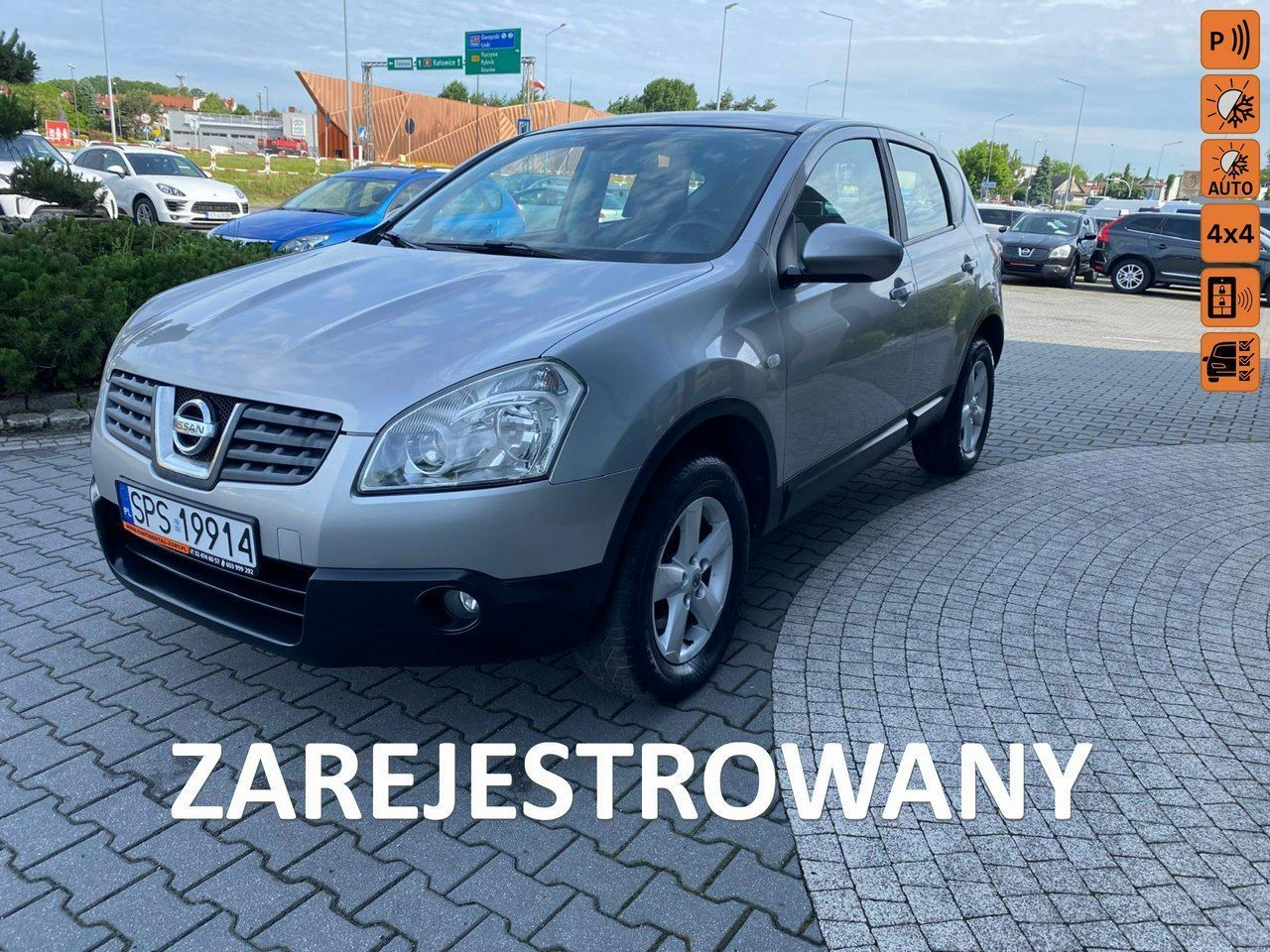 Nissan Qashqai klimatronic, multifunkcja, manual, ekonomiczny, stan bdb