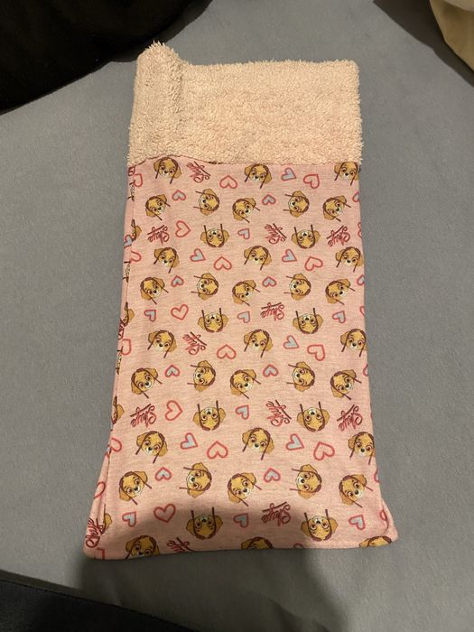 Komin wiosenny/jesienny dla dziewczynki różowy Skye Psi patrol