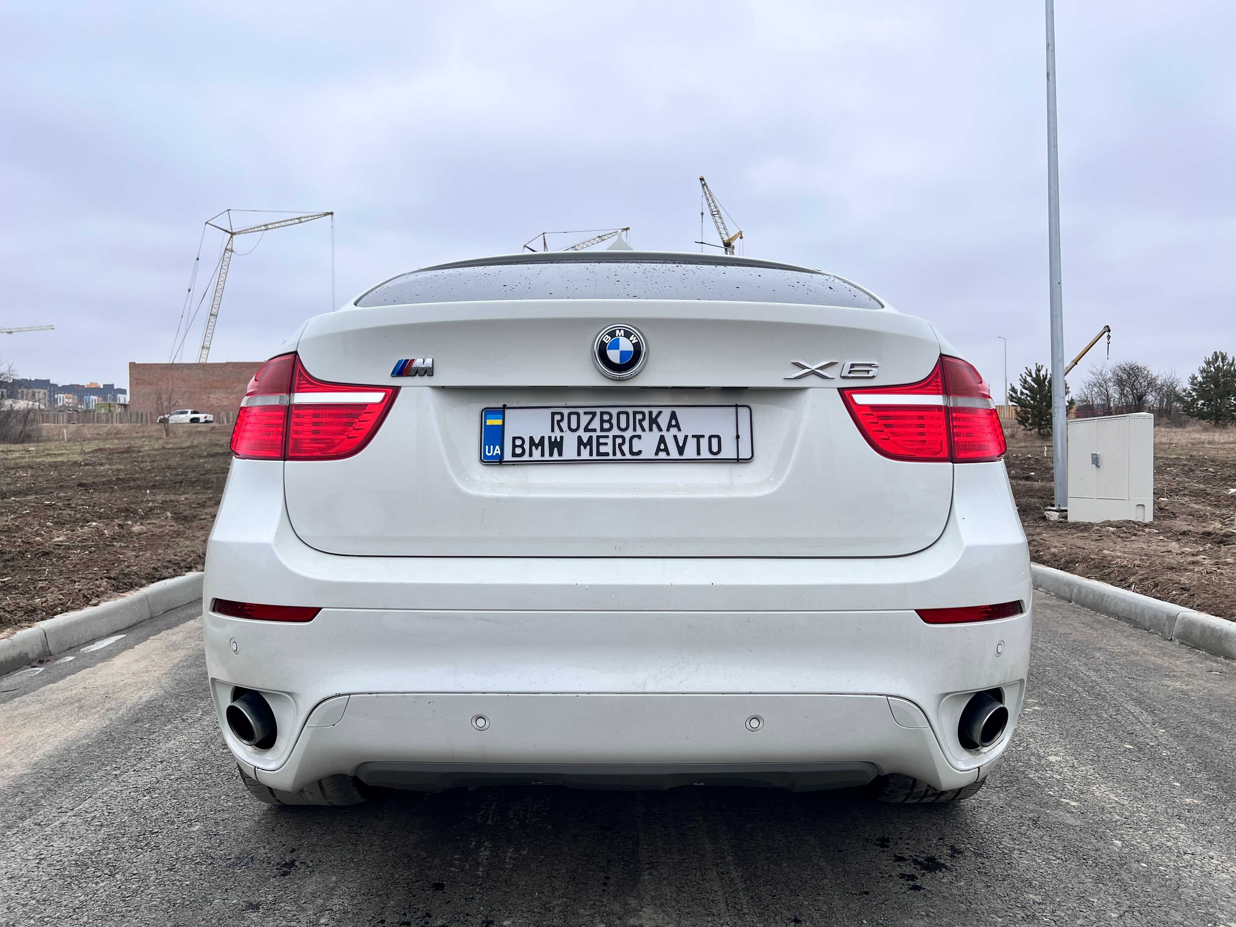 Задній бампер БМВ Х6 Е71 Задний бампер BMW X6 E71 Дорестайл 3/300