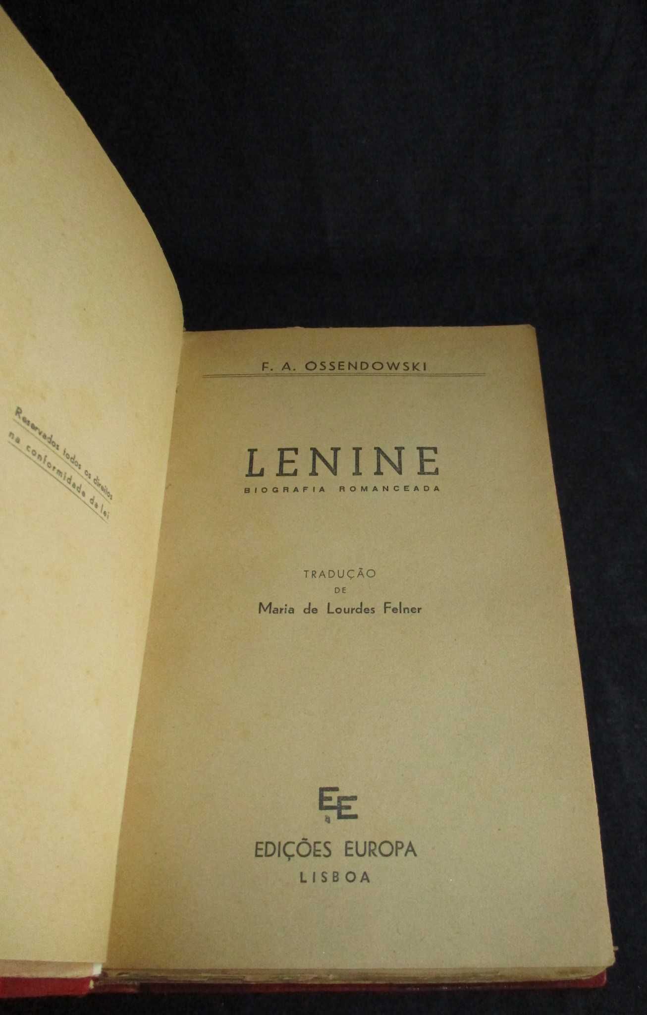 Livro Lenine Ferdynand Ossendowski
