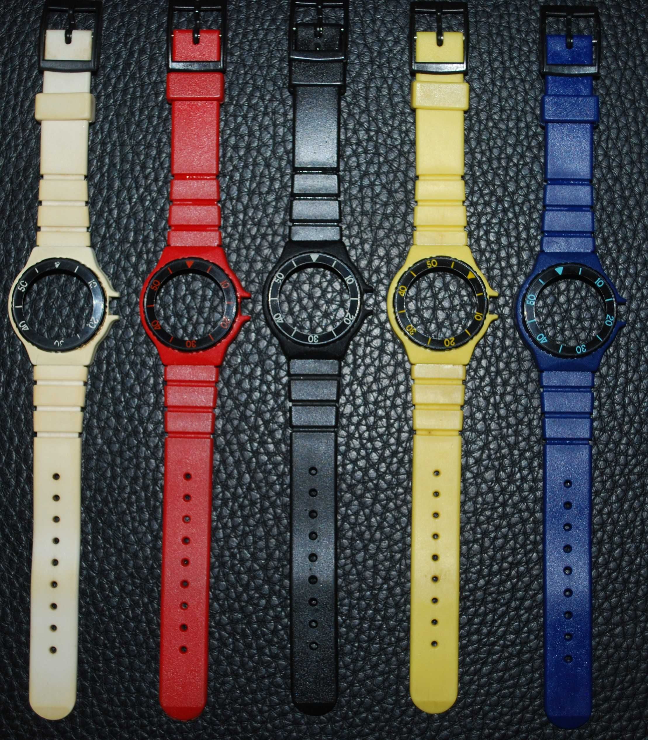 Pulseiras Para Relógio (Branca, Vermelha, Preta, Amarela, Azul)
