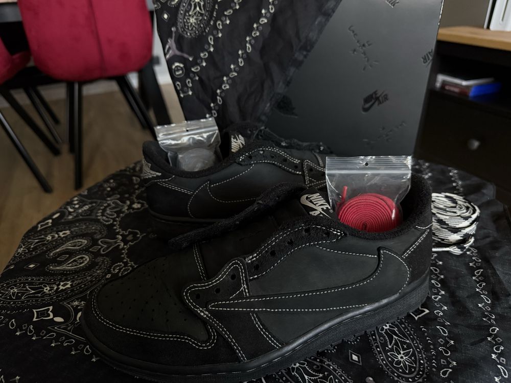 Nike Jordan 1 x Travis Scott Black Phantom roz. 41