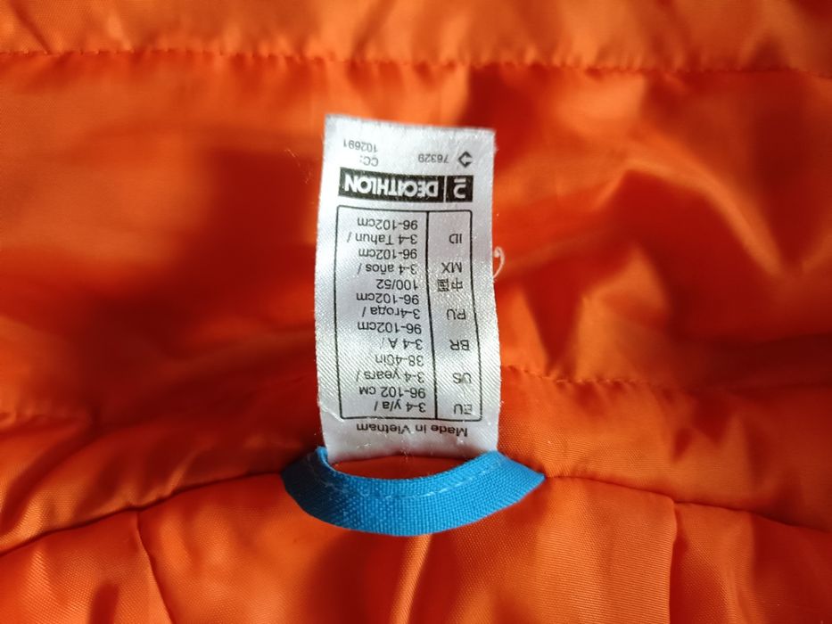 Kurtka zimowa Quechua Decathlon rozmiar 98 lub 3-4 lata