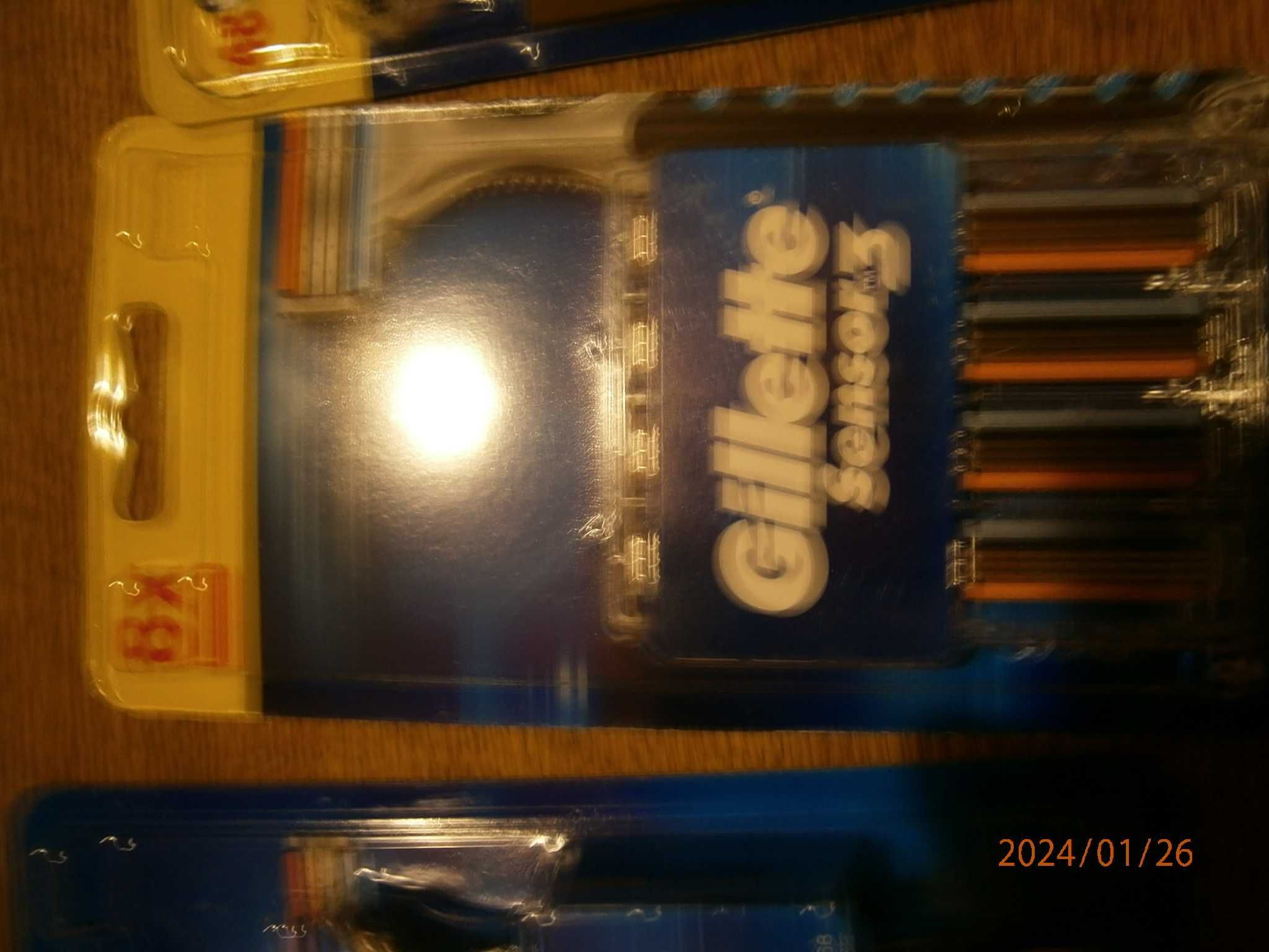 maszynki  do  golenia gillette  sensor 3