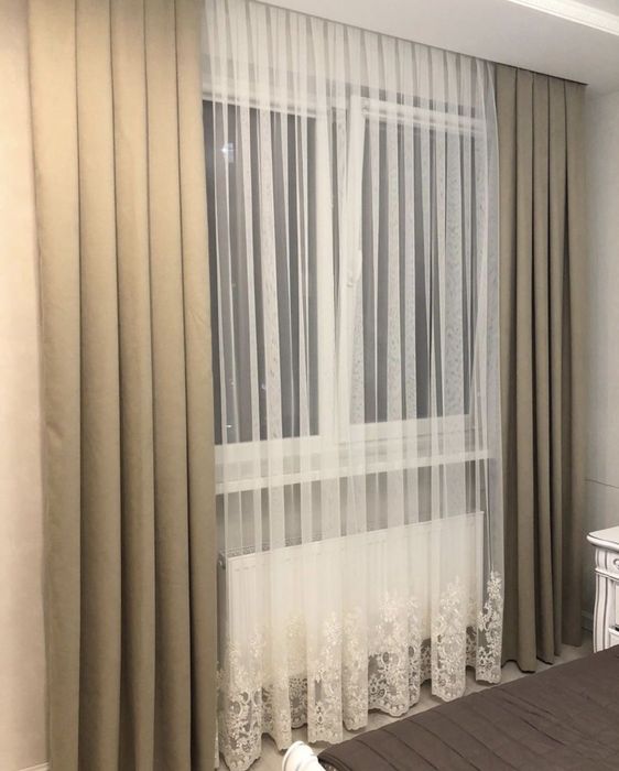 Продається тюль та гардини -  2 комлекти - 2000 грн