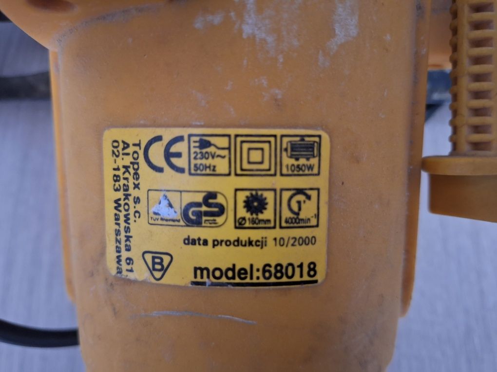 Piłą tarczowa ręczna 1050 W