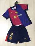 Koszulka dziecięca Nike FC Barcelona 24/25 Home #9 Lewandowski 22