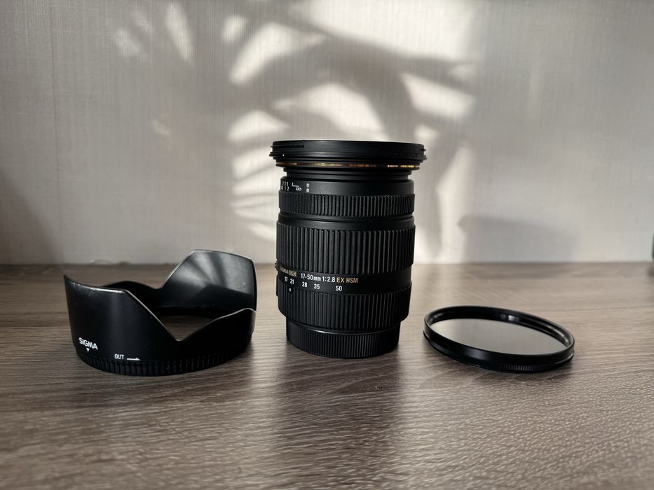 Об’єктив/обьектив Sigma 17-50mm F2.8 EX DC OS