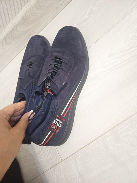 Туфлі чоловічі , экозамш