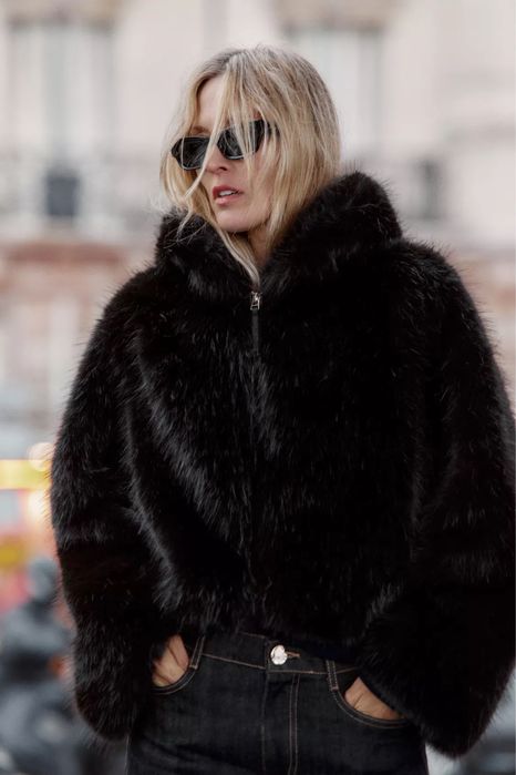 Шуба від ZARA S розмір з європи