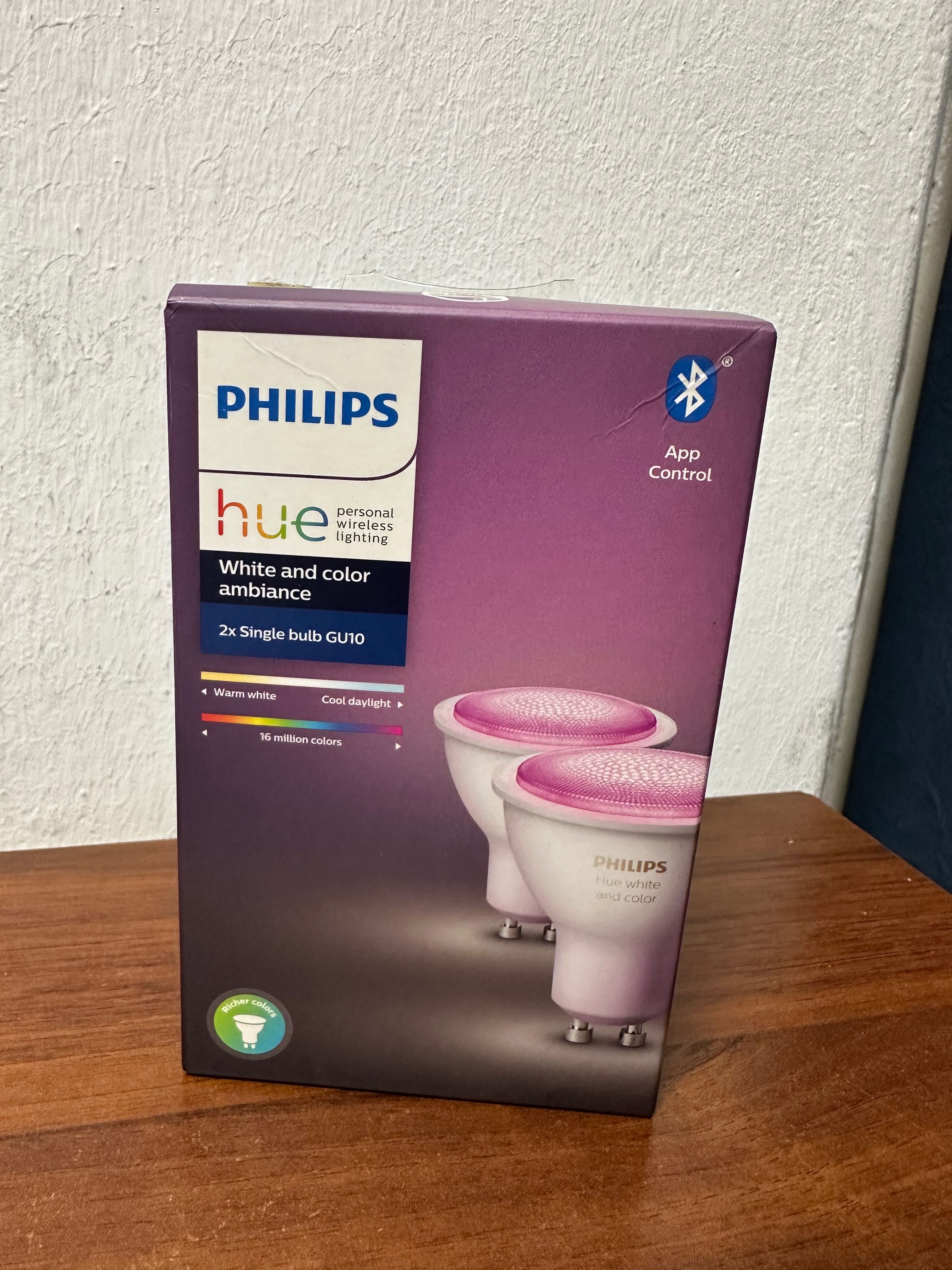 2 x Żarówki Led Philips HUE reflektorki GU10 350 lm 2000- 6500 k 5,7W