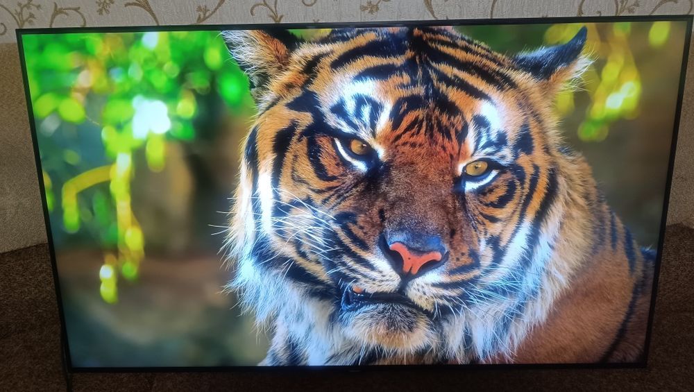 55 дюймов 120Hz  Qled Samsung  55Q80R 4K Smart WI-FI T2S2 Bluetooth HD