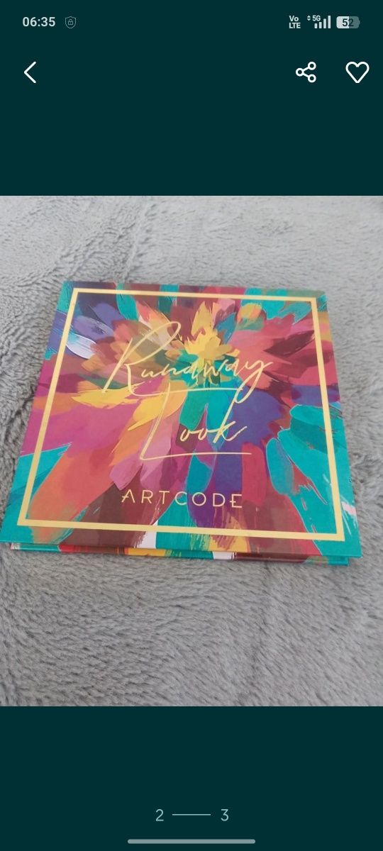 Paleta cieni artcode