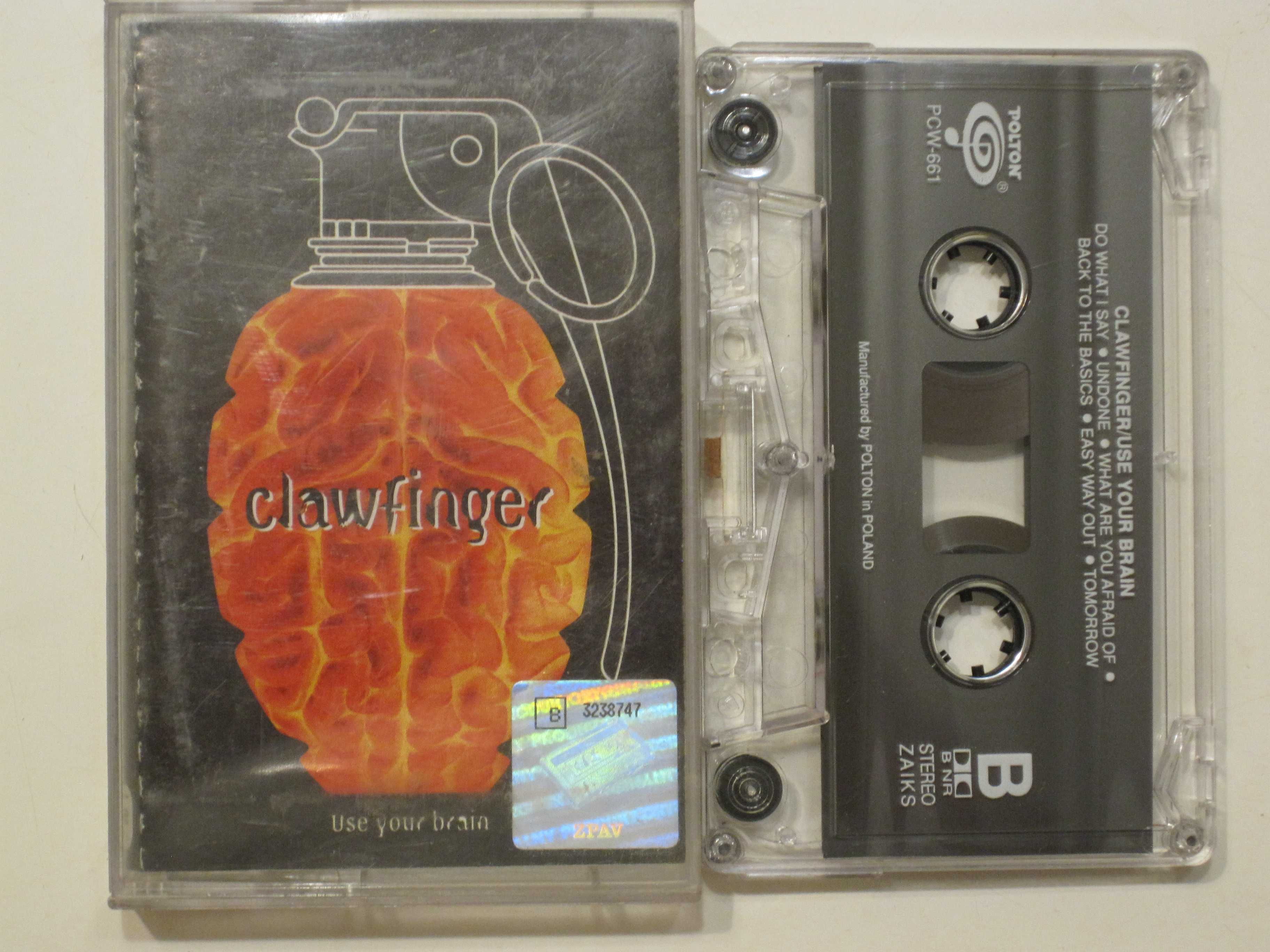 Zestaw 3 kaset Clawfinger, Jimi Hendrix, H-Blockx oryginały