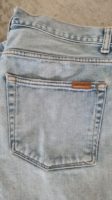 Spodnie Jeans jeansowe Carhartt. Błękitne  Baby blue. W32 L34