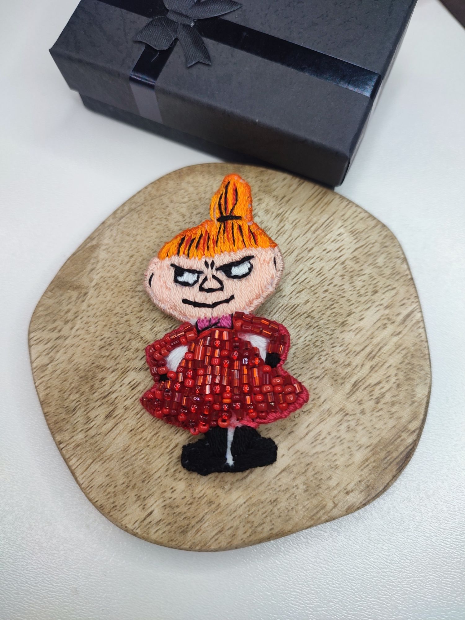 Broszka Mała Mi, jedyna taka, handmade