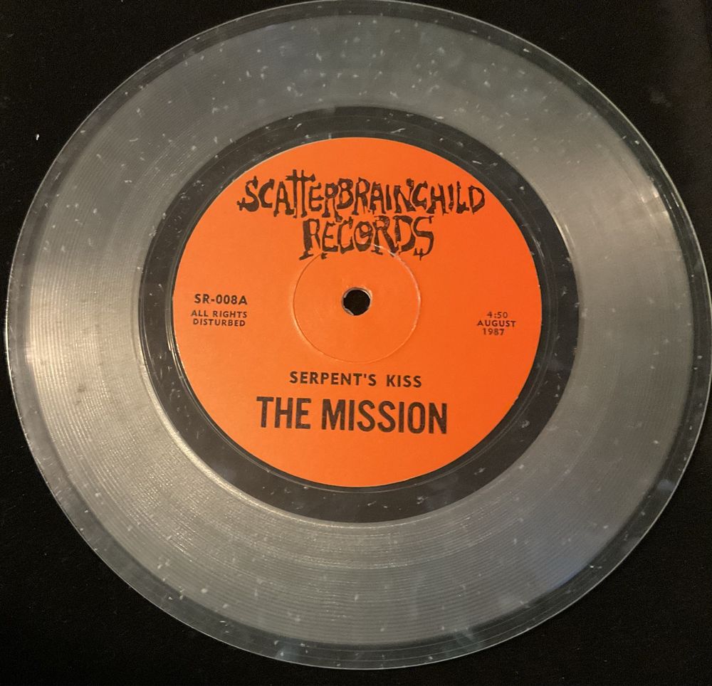 THE MISSION  CONFETTI 13/05/87  CALIFÓRNIA DEBUT vinil 7”