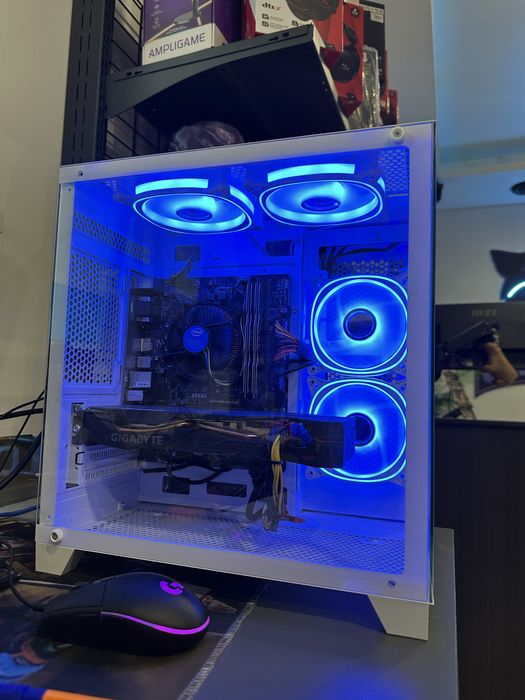 Игровой компьютер ПК Intel I3-9100F | RTX 2060 Super | 16 GB | 612 GB