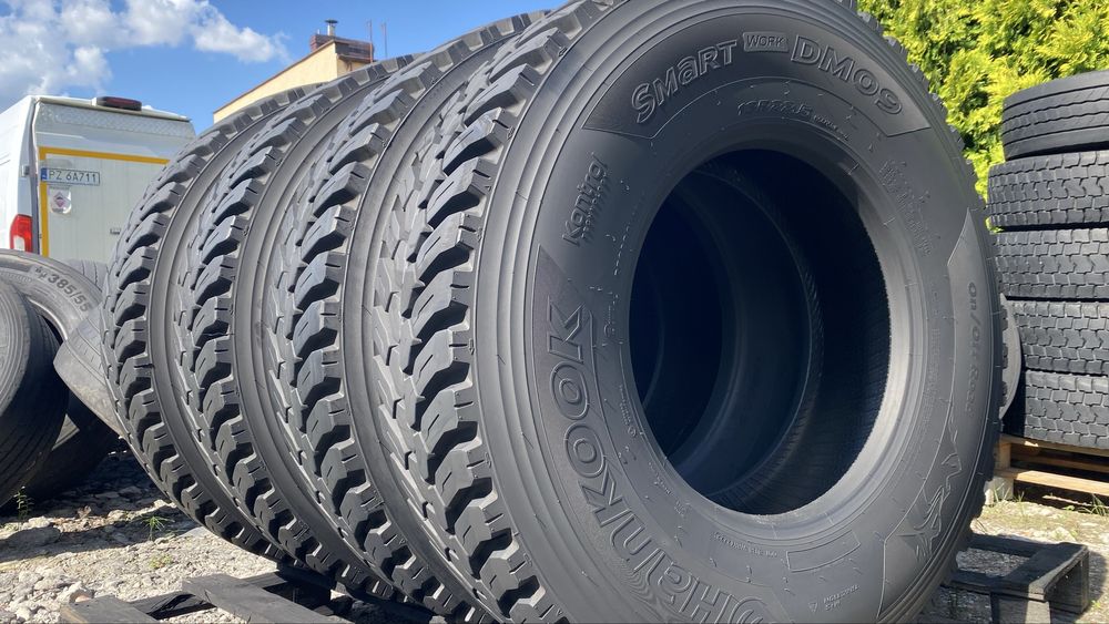 Opona 13R22.5 Hankook Smart WORK DM09 Budowlana Bez Napraw Jak nowe
