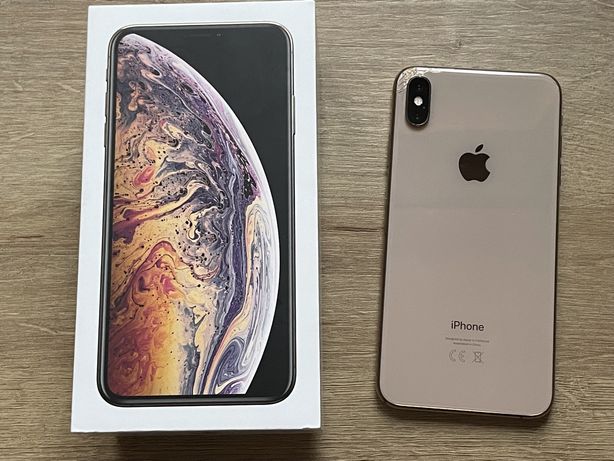 Iphone xs max gold zloty 64gb