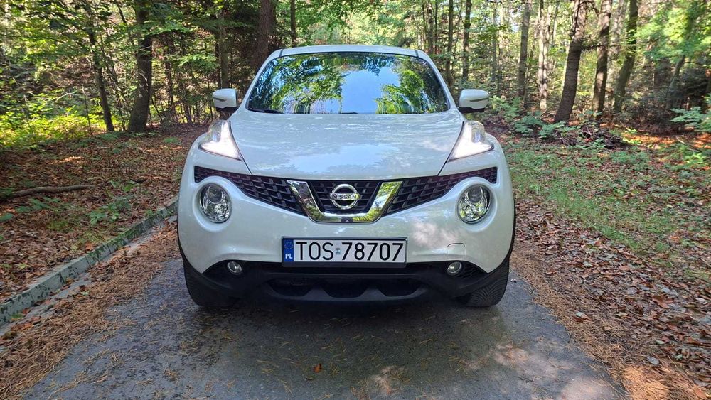Nissan Juke 2015, bogate wyposażenie, niski przebieg.