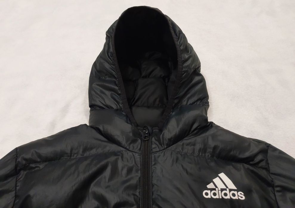 Куртка adidas пуховик (оригінал) розмір: 13–14y / 164 см, 10/10