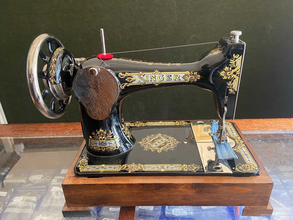 Máquina costura Singer restaurada