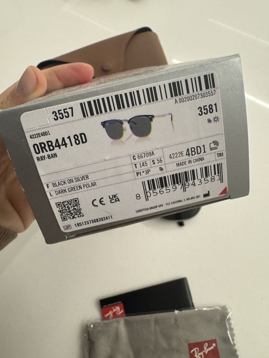 Óculos De Sol Ray-Ban Clubmaster