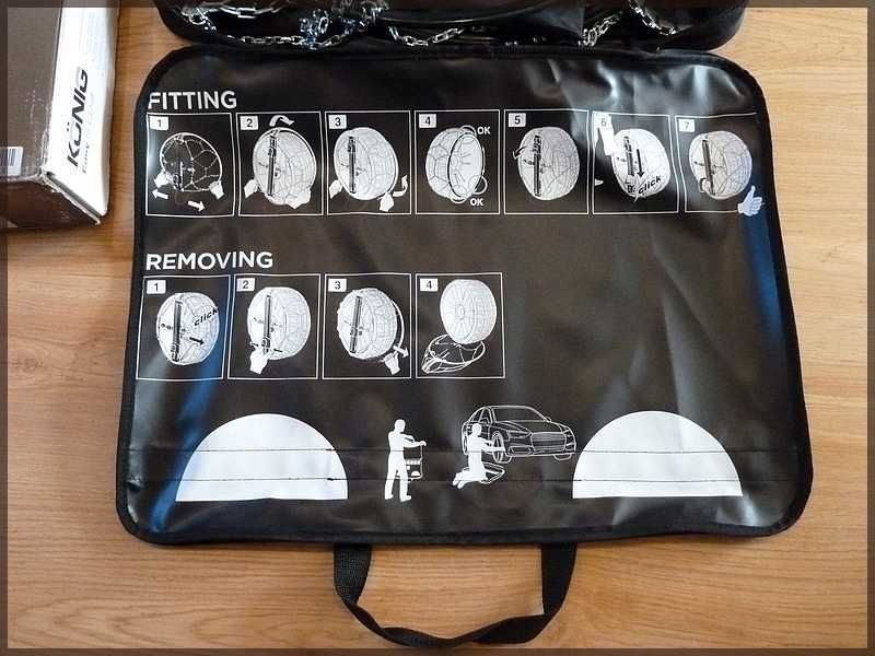 Łańcuchy na koła THULE - KÖNIG Easy-Fit CU-9. Nowe.