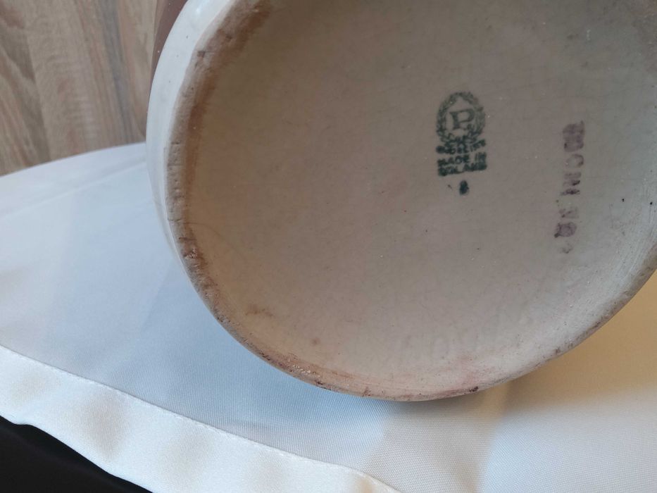 Wazon porcelit z Chodzieży PRL