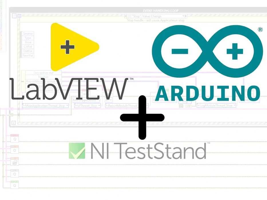 Projekty LabVIEW, TestStand, Arduino, Druk 3D, współpraca