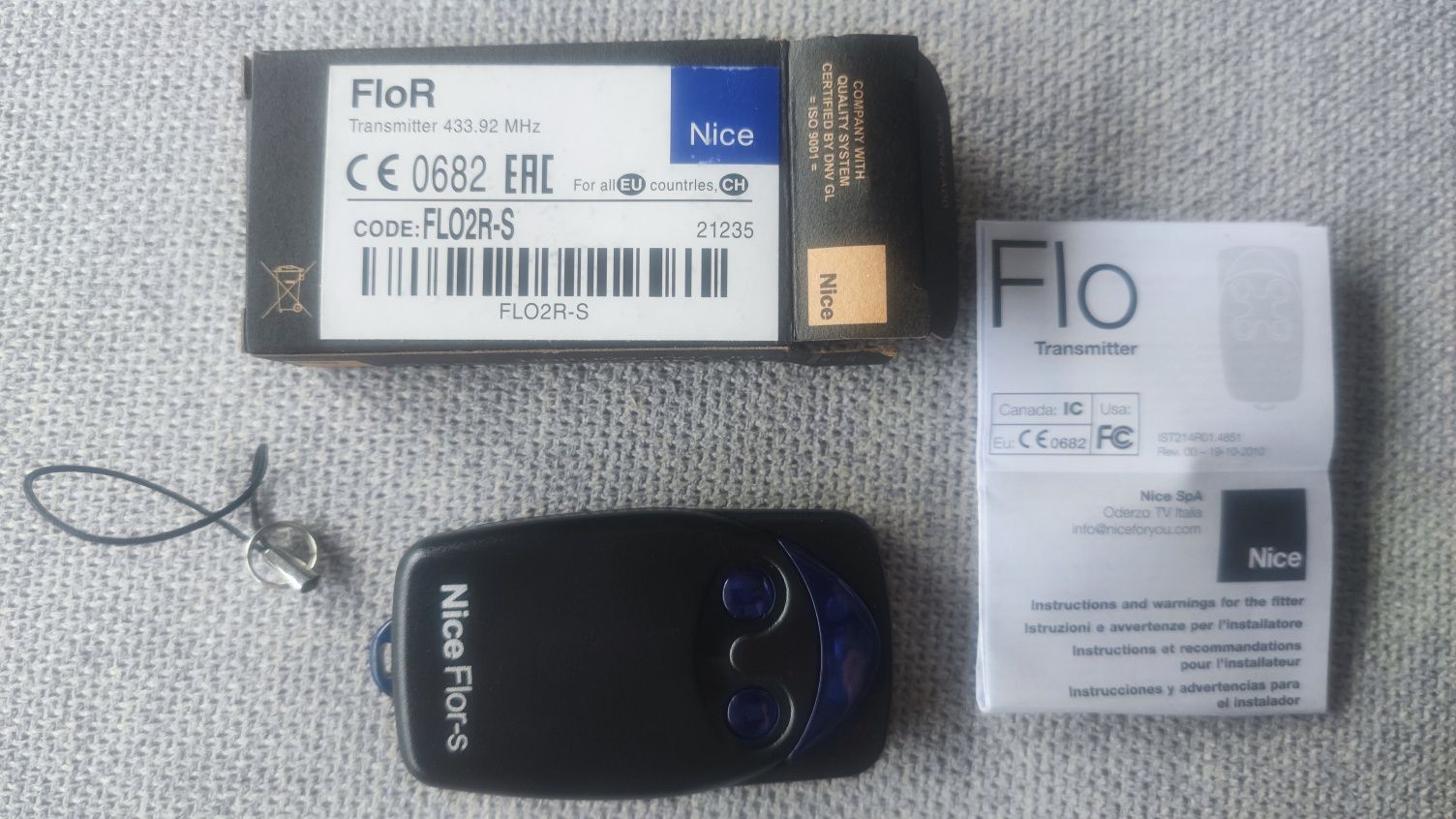 Pilot do urządzeń NICE FLO2R-S nowy