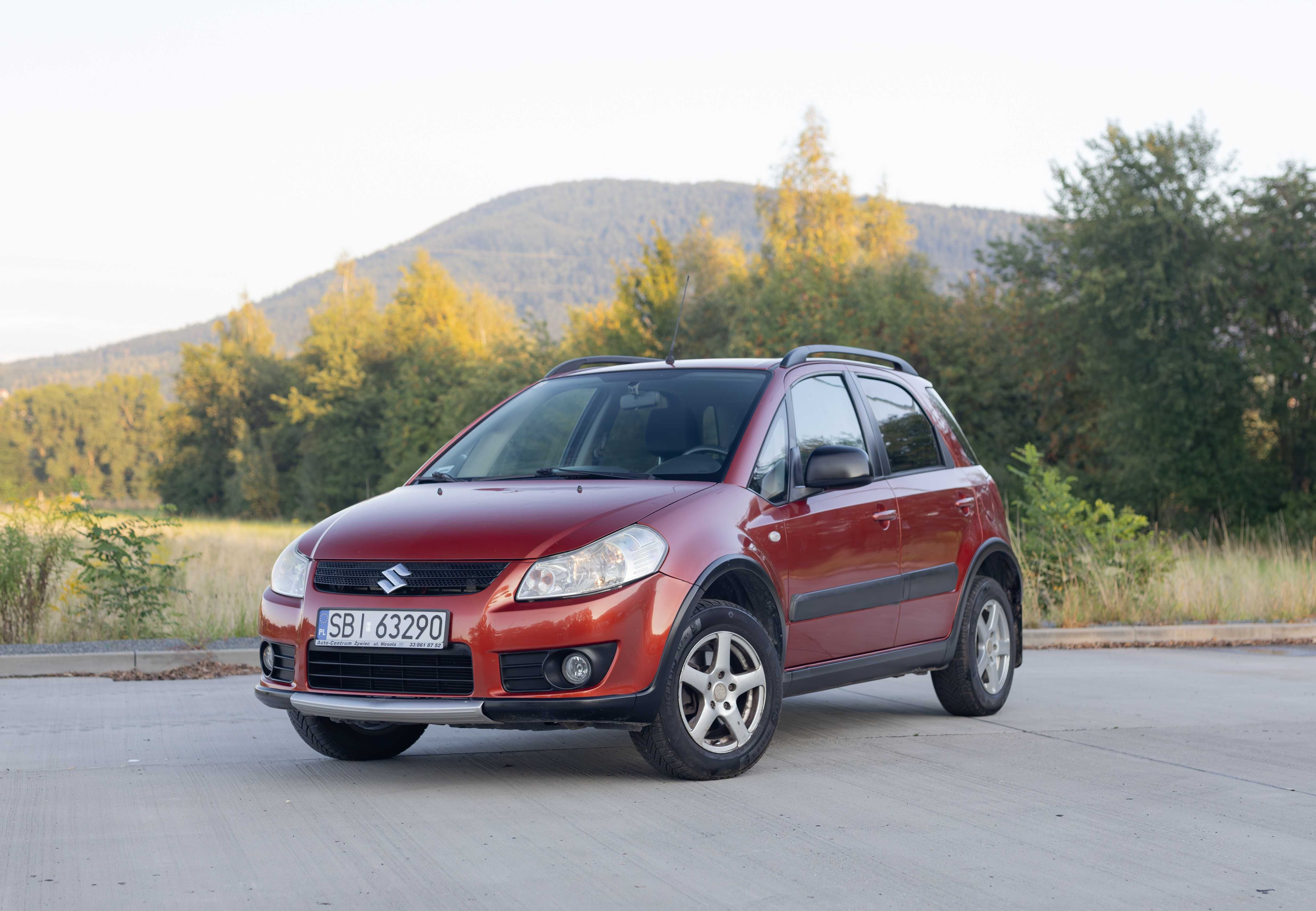 Suzuki SX4 1.6i 4x4/ 120 T km/ Navi/ KeyLess/ Bez rdzy / Klima
