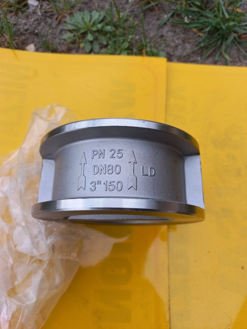 Zawór zwrotny motylkowy Dn80/Pn25
