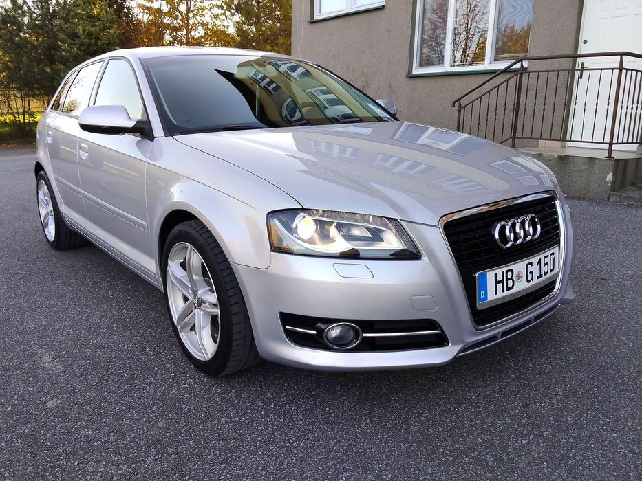 Audi A3 Sportback A3_Lift_SportBack_2.0 TDI_CR_140KM_BiXenon_Led_z Niemiec_Jak Nowe