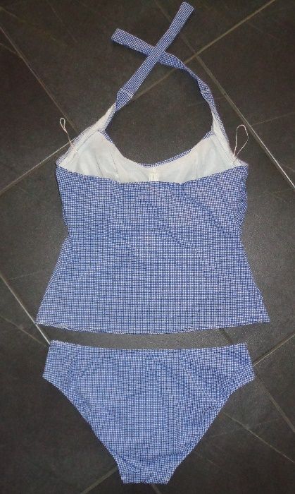 FREYA dwuczęściowy strój kąpielowy TANKINI top figi NOWY 38F / 85F XL