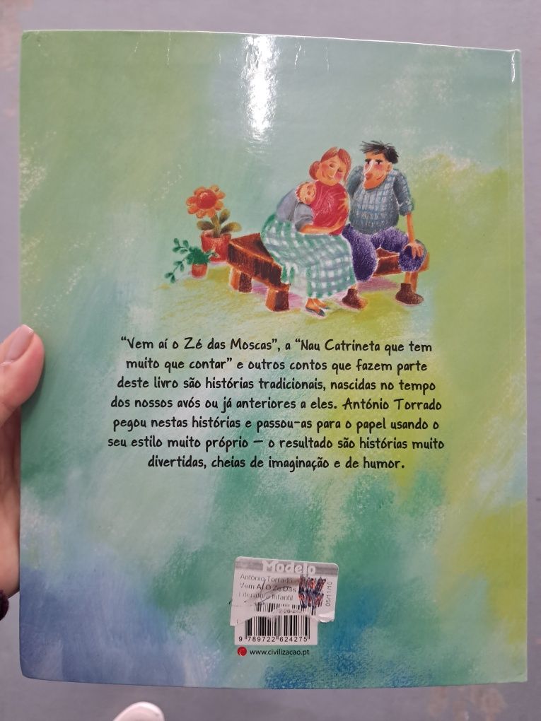 Livro "Vem aí o Zé das Moscas"