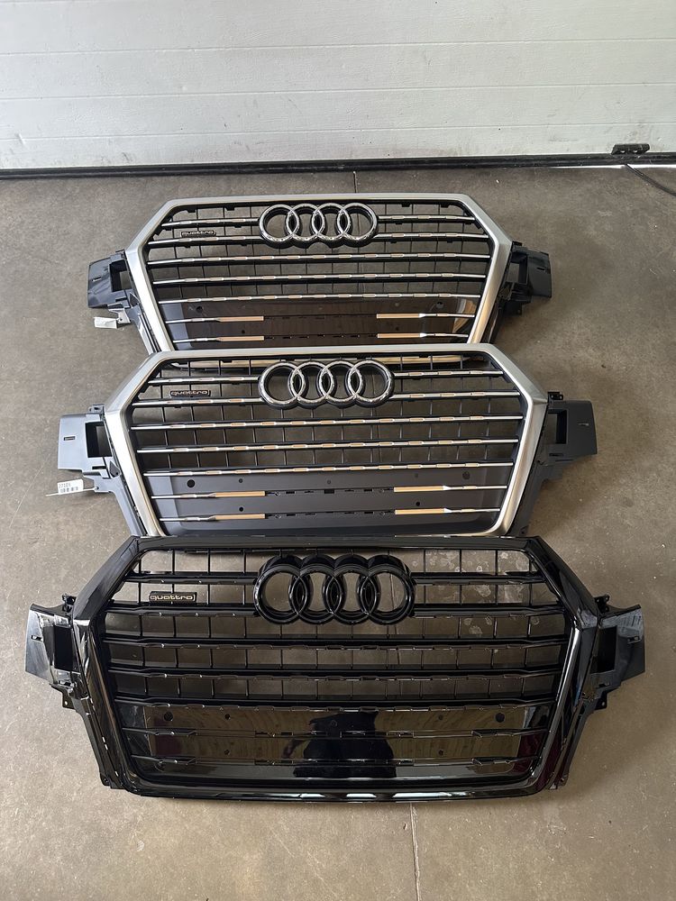 Решітка радіатора audi q7 4m решотка гриль ідеал ауди