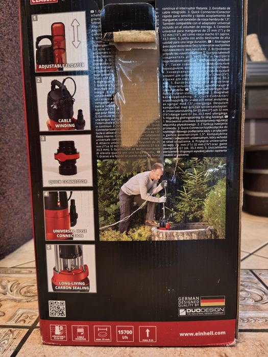 Pompa do wody EINHELL GC-DP 7835 elektryczna