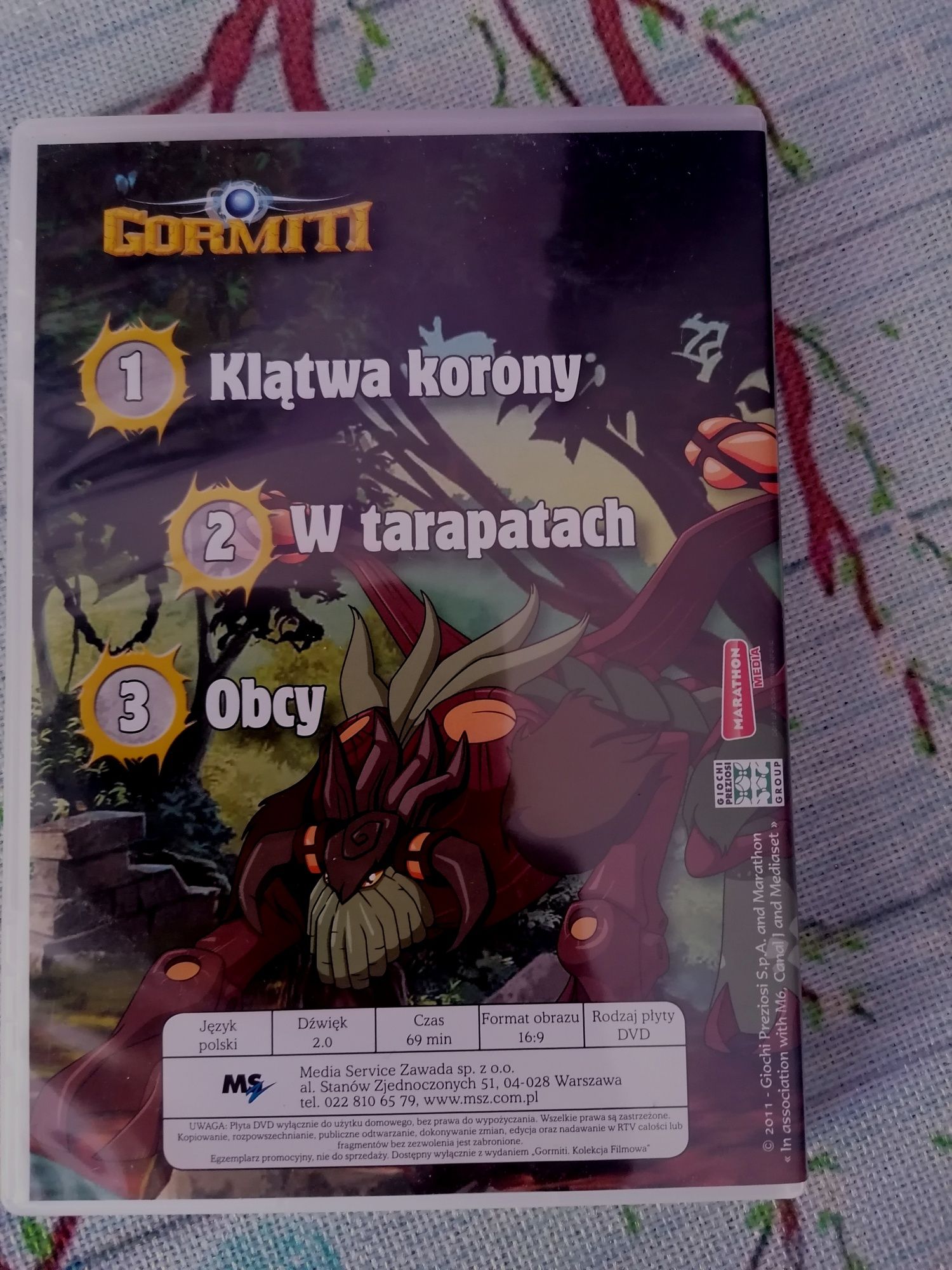 Gormit Klątwa korony dvd