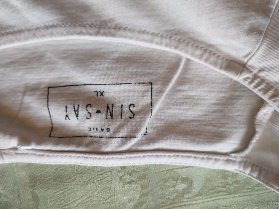 Sinsay bluzka t-shirt w beżowym kolorze do różnych stylizacji