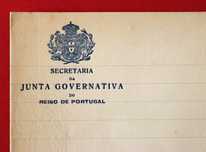 Monarquia do Norte/Porto 1919 papel de carta, muito raro