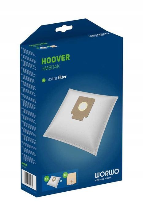 Worki do odkurzacza 12 szt HOOVER + Filtry